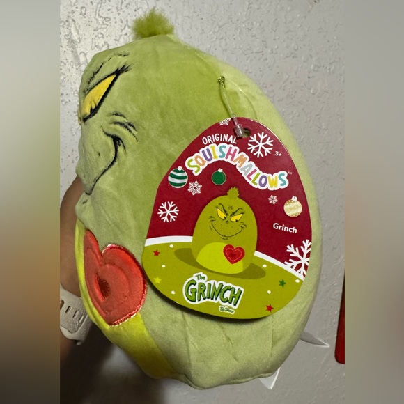 Squishmallows Green and Yellow Stuffed Animal - Picture 2 of 3